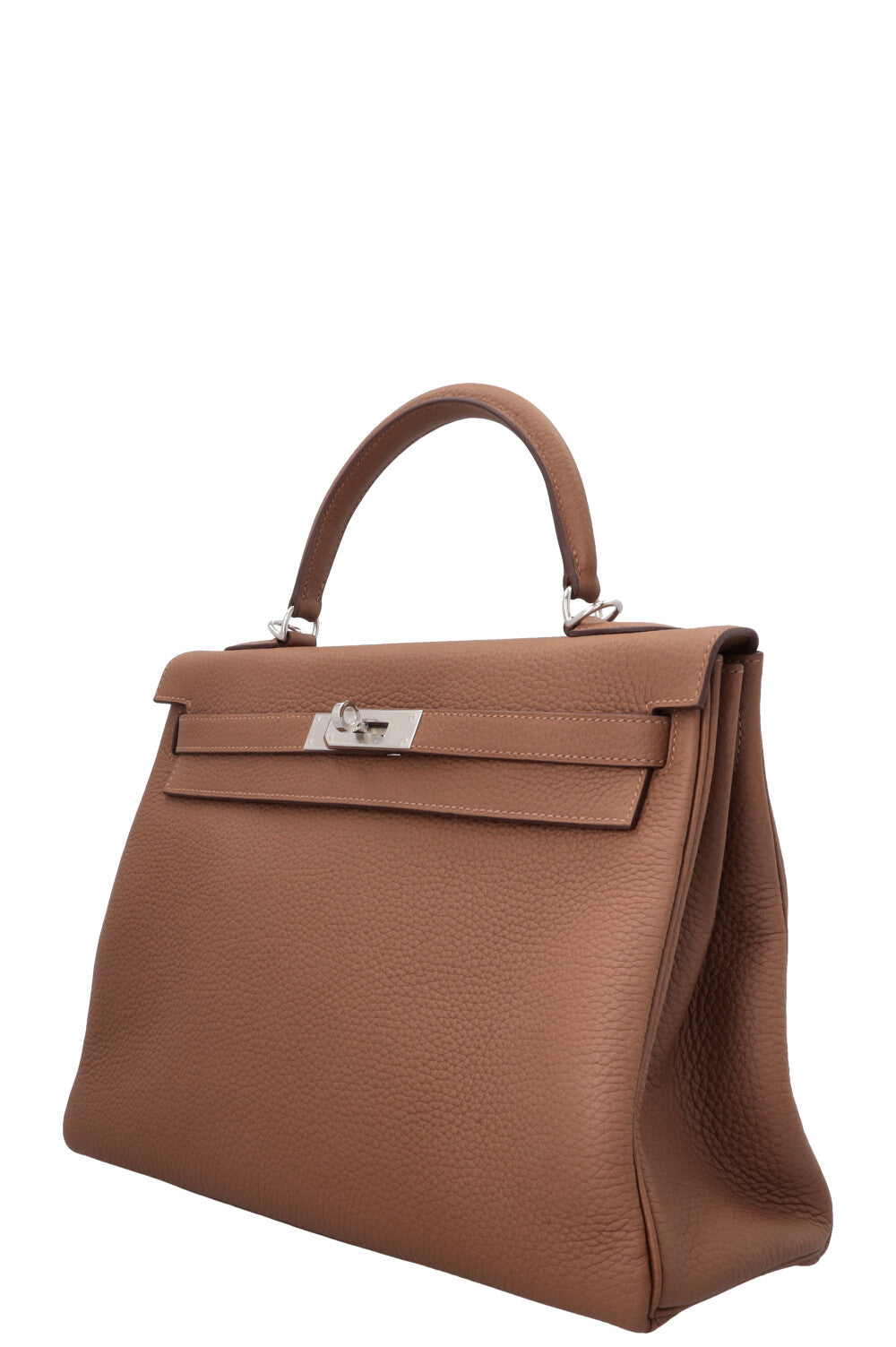 HERMÈS Kelly 32 Retourne HSS Clemence Alezan Bleu Navy