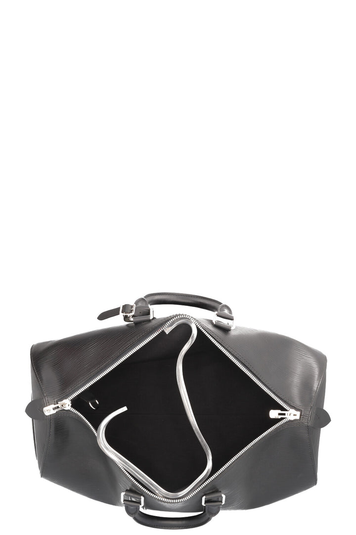 LOUIS VUITTON Keepall 45 Epi Black