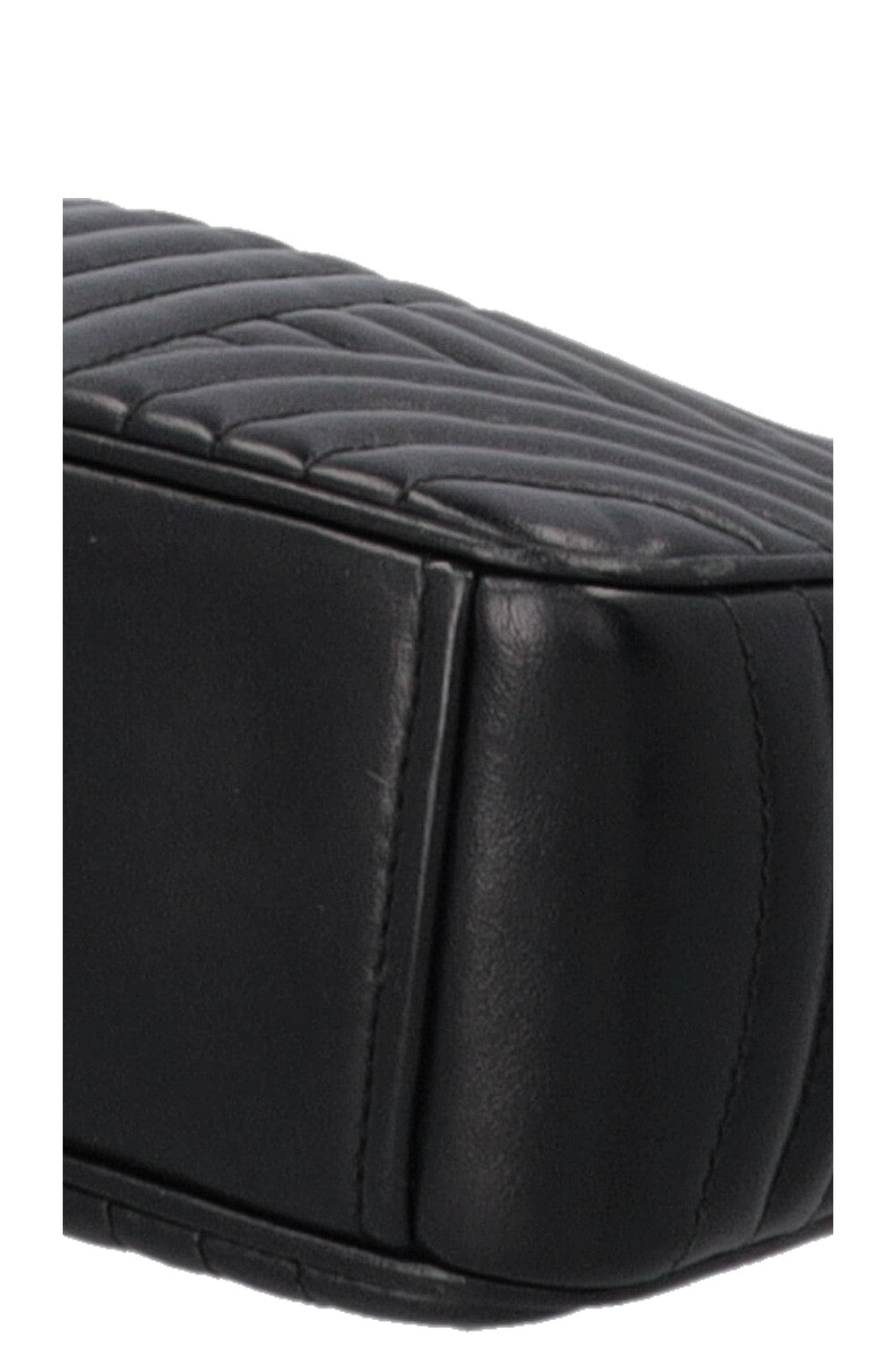 PRADA Quilted Diagrams Camera Bag Black