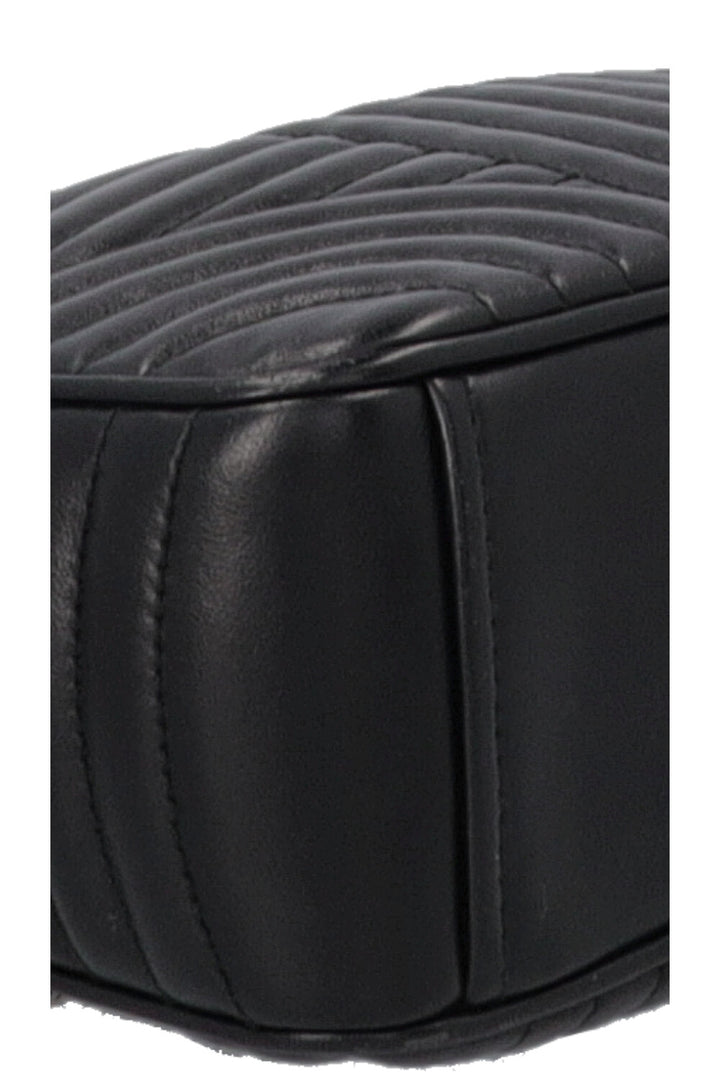 PRADA Quilted Diagrams Camera Bag Black