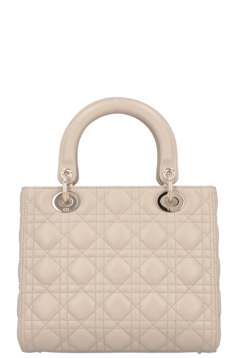 CHRISTIAN DIOR Lady Dior Bag Medium Cannage Grey
