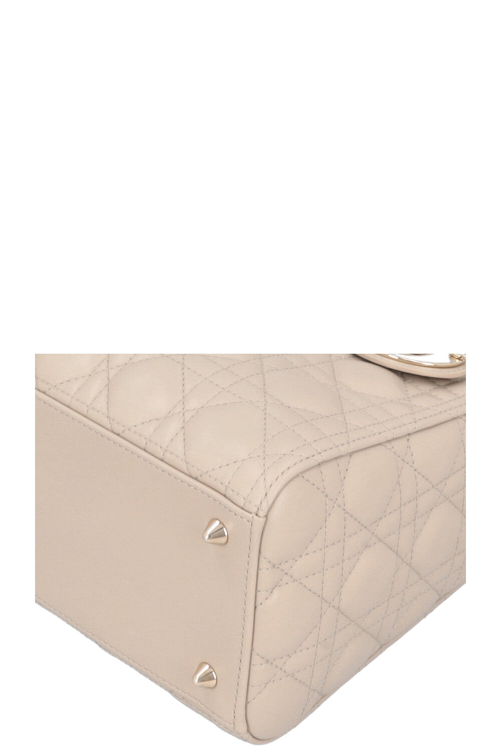 CHRISTIAN DIOR Lady Dior Bag Medium Cannage Grey