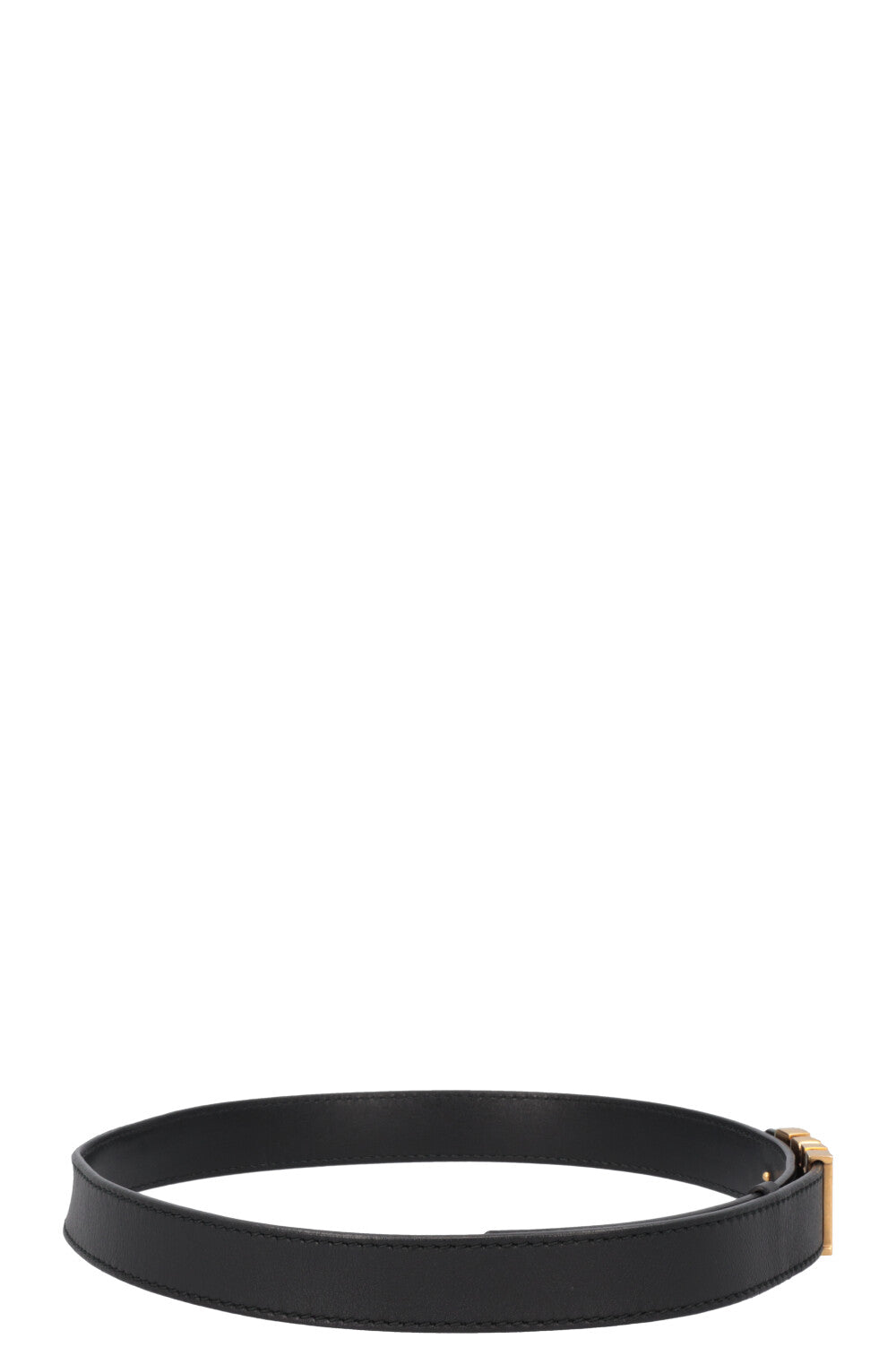 CHRISTIAN DIOR Quake Belt Leather Black