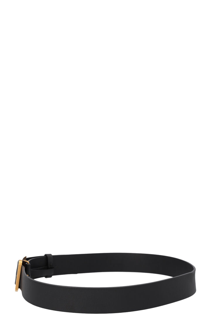 CHISTIAN DIOR D-Fence Belt Leather Black