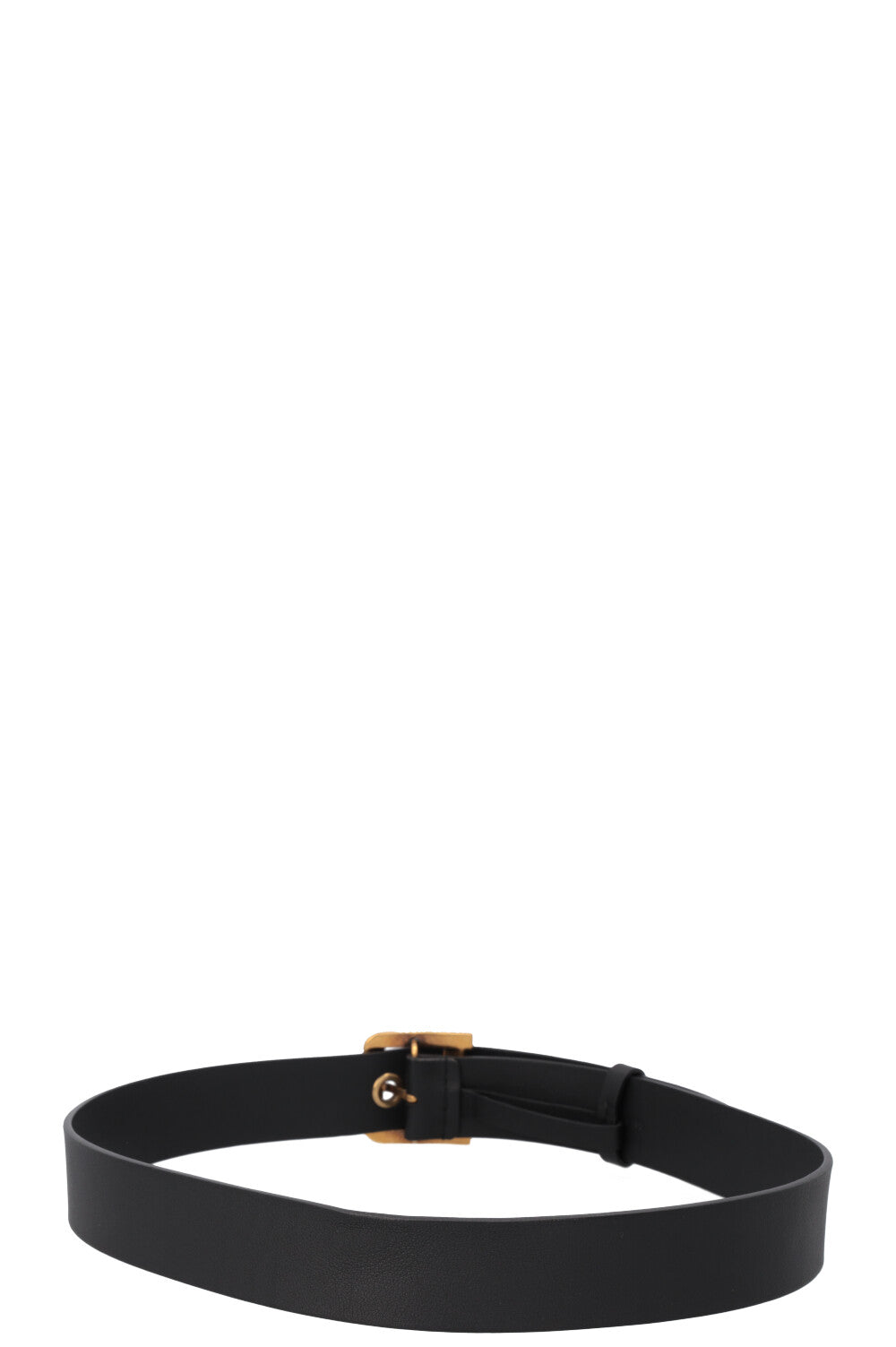 CHISTIAN DIOR D-Fence Belt Leather Black