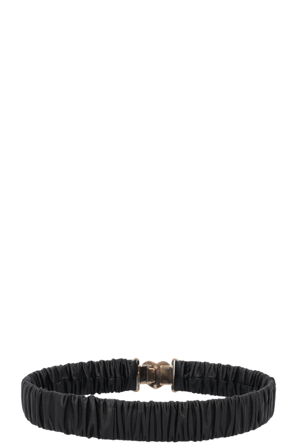 CHANEL 2022 Heart CC Belt Leather Black