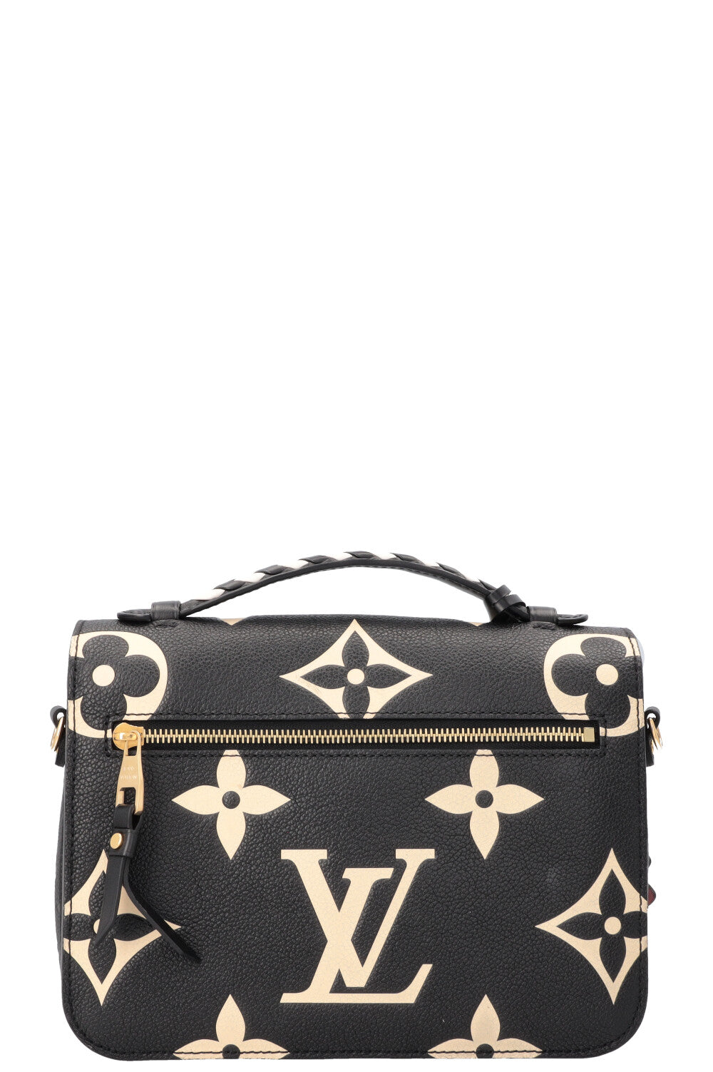 LOUIS VUITTON Empreinte MNG Giant Crafty Metis Pochette Bag Black