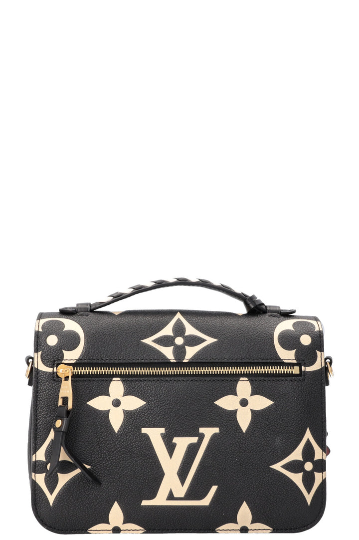 LOUIS VUITTON Empreinte MNG Giant Crafty Metis Pochette Bag Black