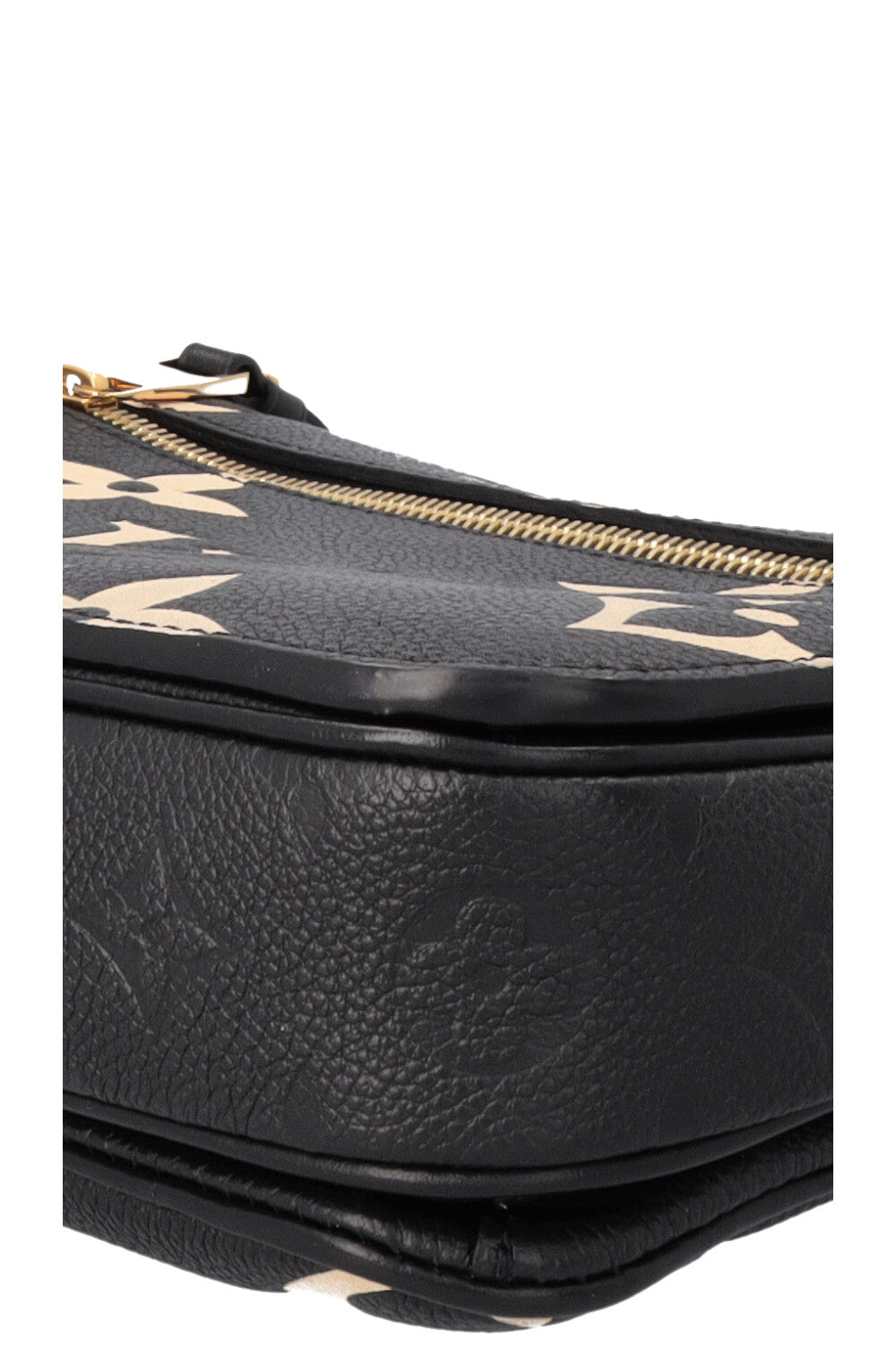 LOUIS VUITTON Empreinte MNG Giant Crafty Metis Pochette Bag Black
