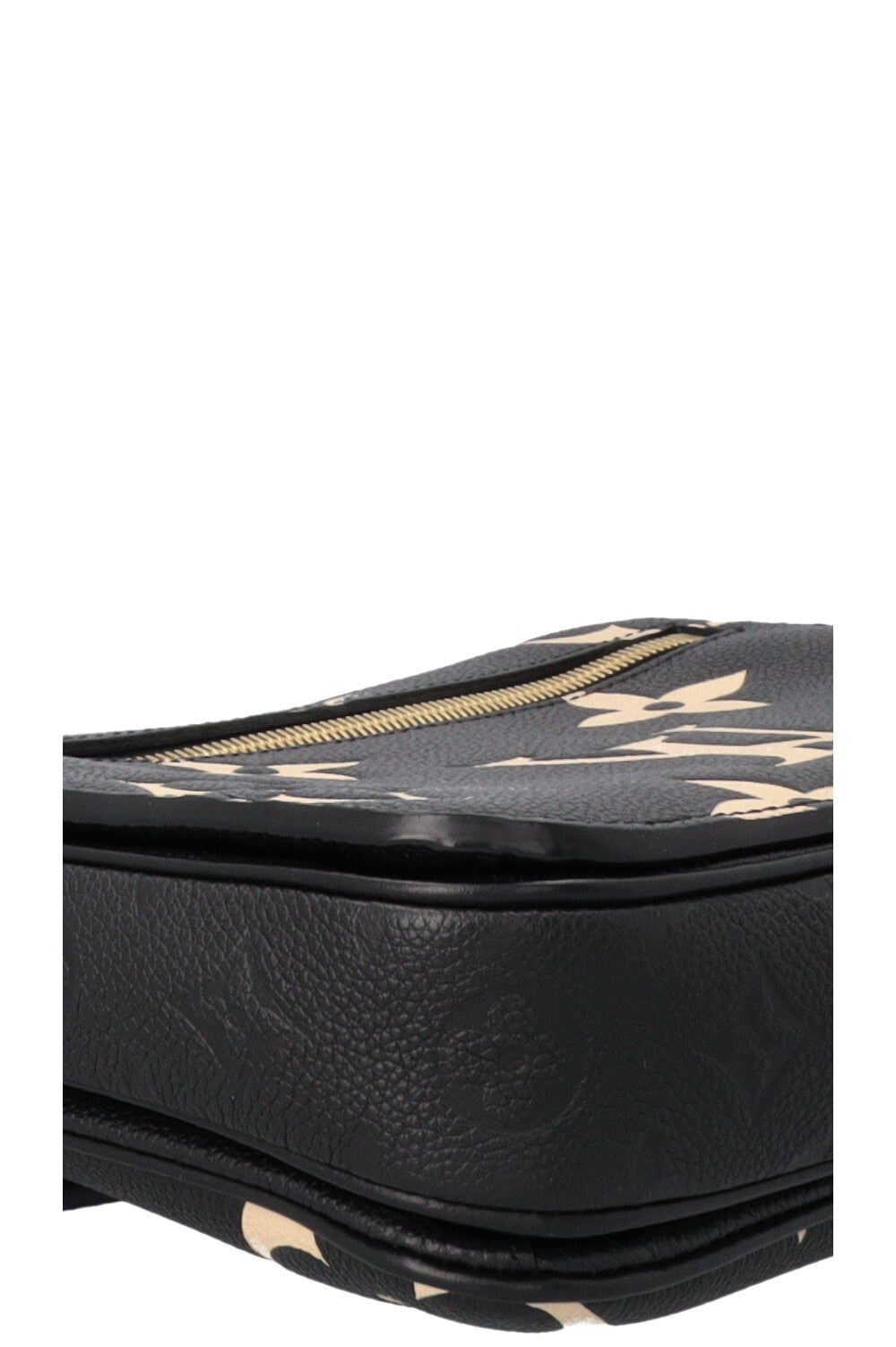 LOUIS VUITTON Empreinte MNG Giant Crafty Metis Pochette Bag Black