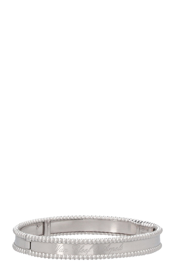 VAN CLEEF&ARPELS Perlée Signature Bracelet Whitegold