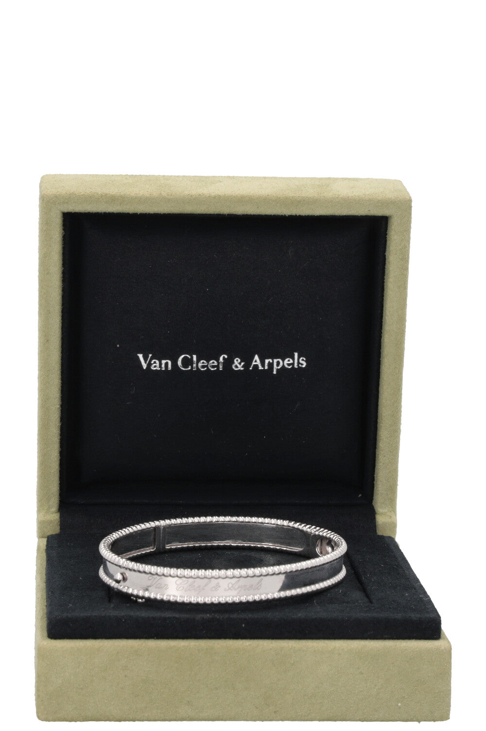 VAN CLEEF&ARPELS Perlée Signature Bracelet Whitegold