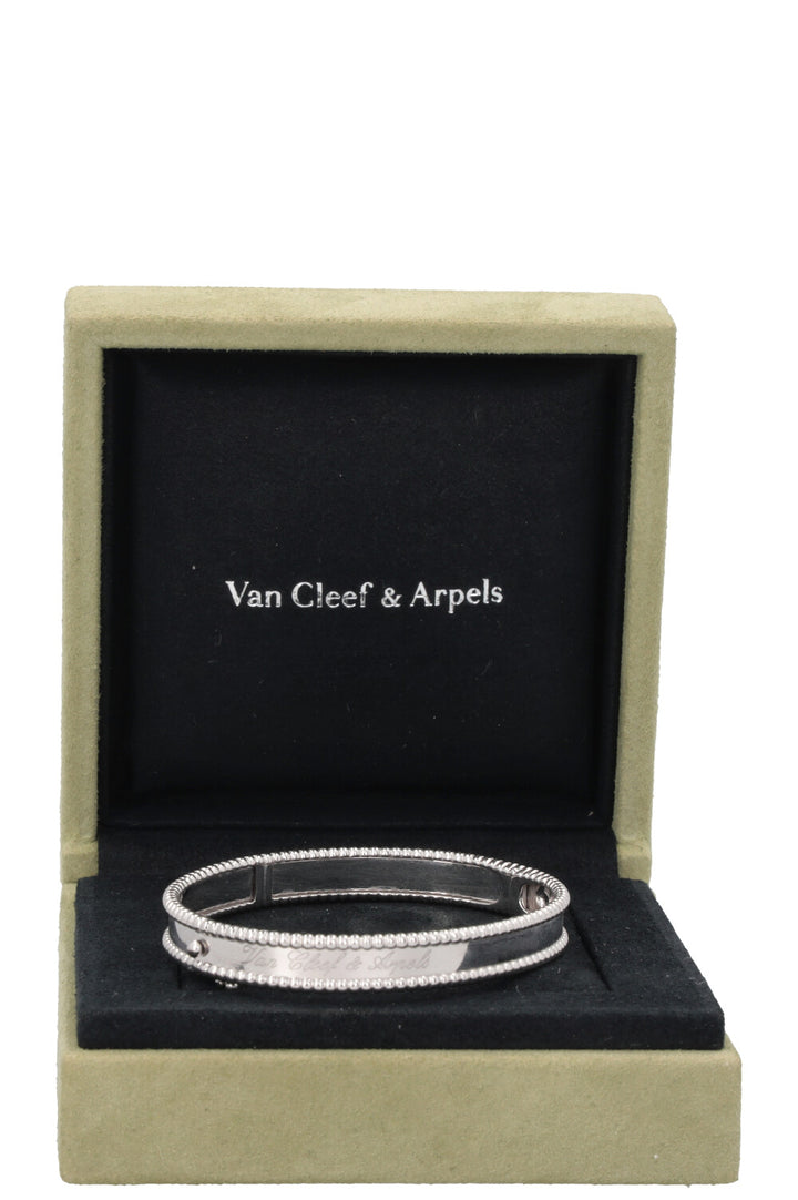 VAN CLEEF&ARPELS Perlée Signature Bracelet Whitegold