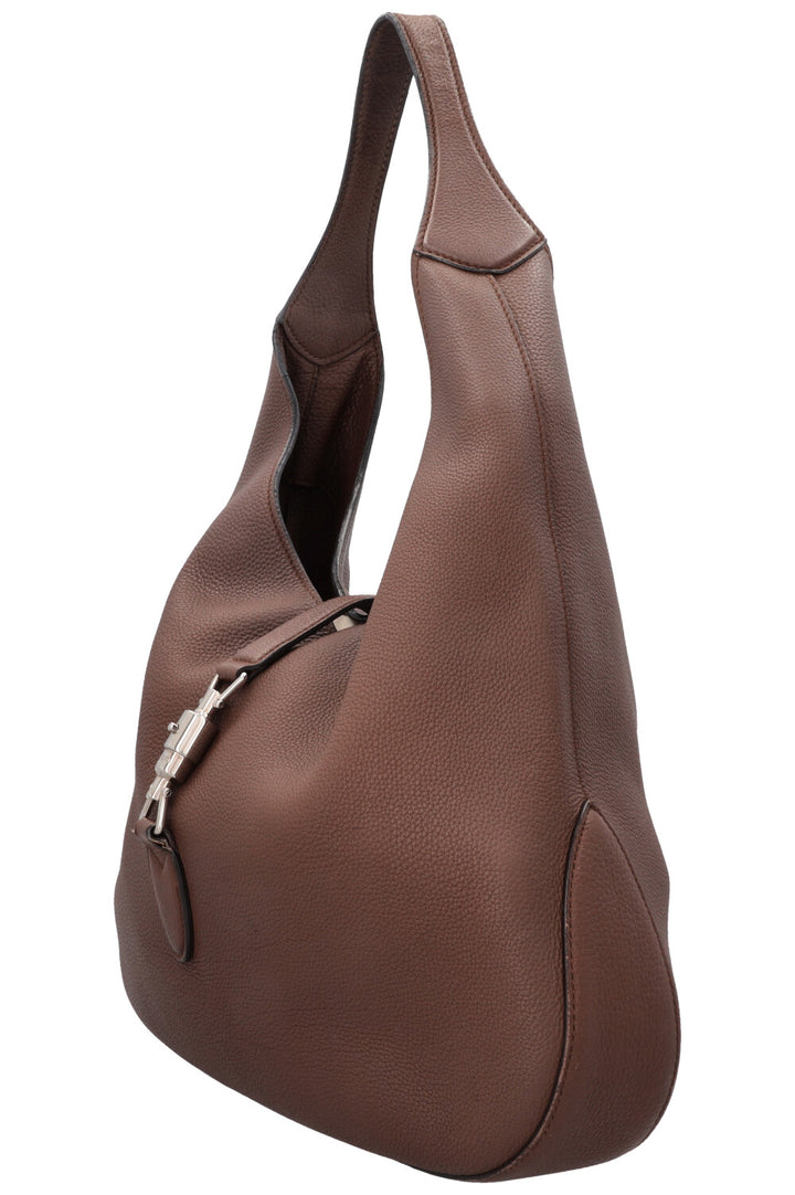 GUCCI Jackie Soft Hobo Bag Large Brown