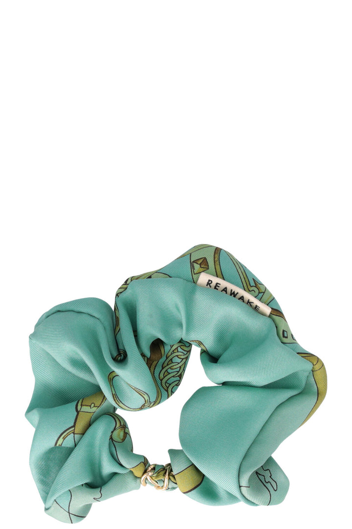 REAWAKE ATELIER Scrunchie Hermès Turquoise