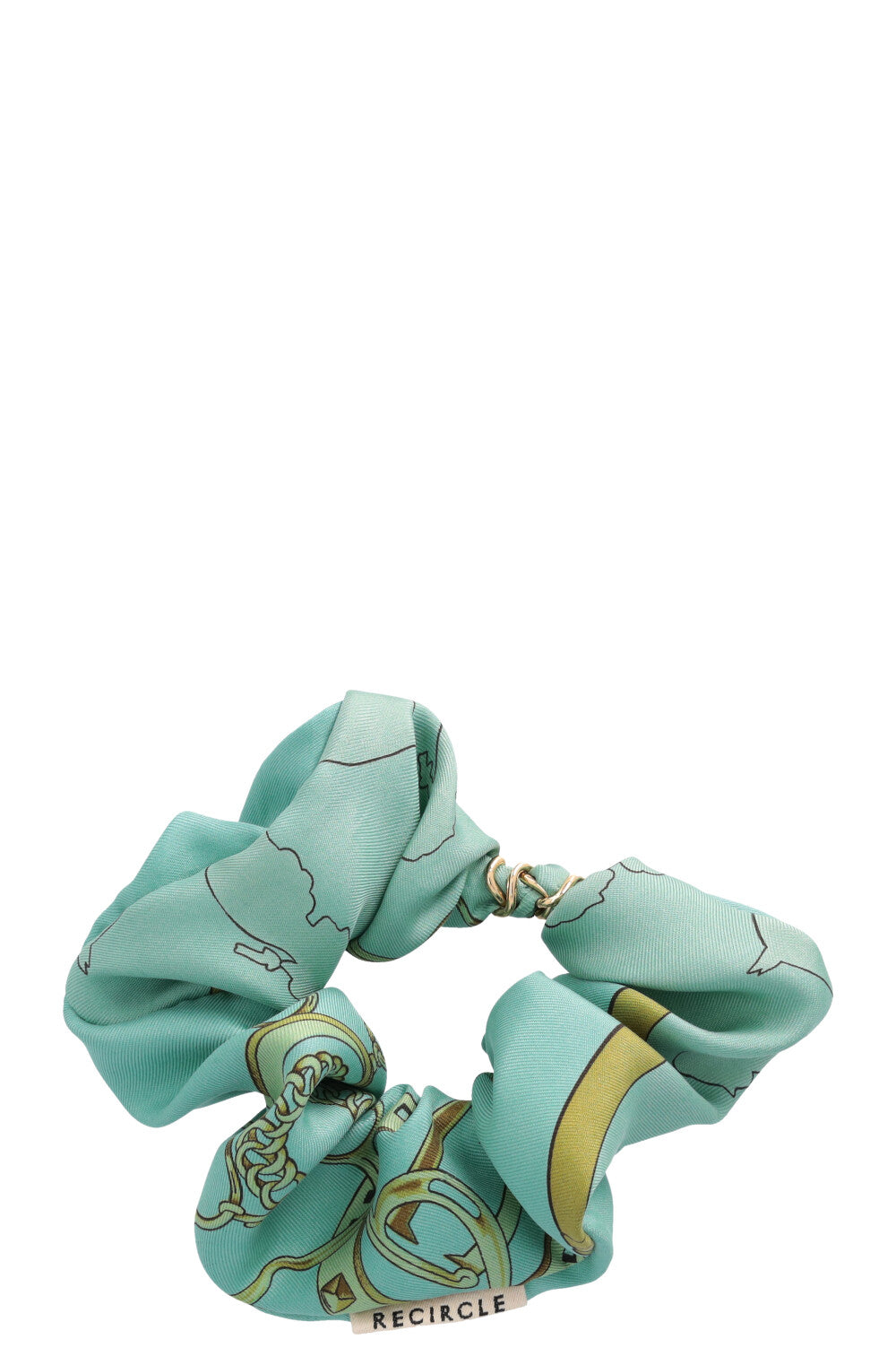 REAWAKE ATELIER Scrunchie Hermès Turquoise