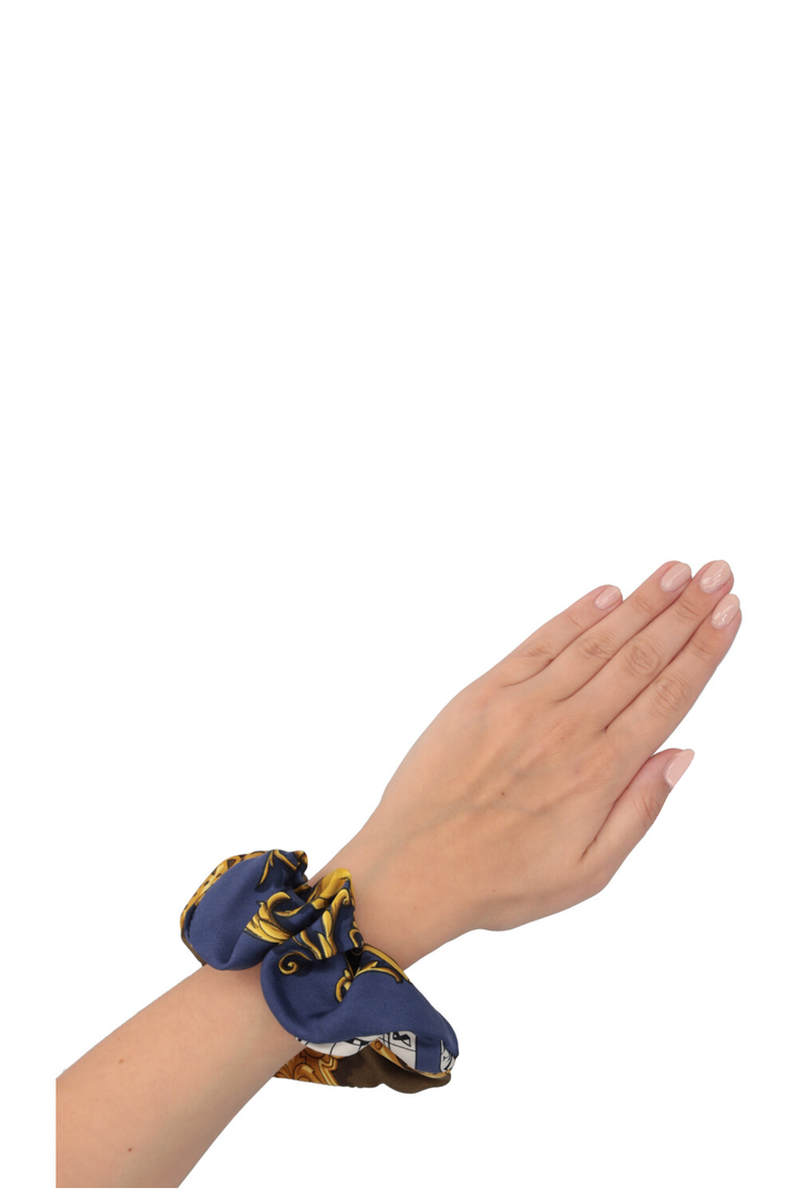 REAWAKE ATELIER Scrunchie Hermès Blue Green