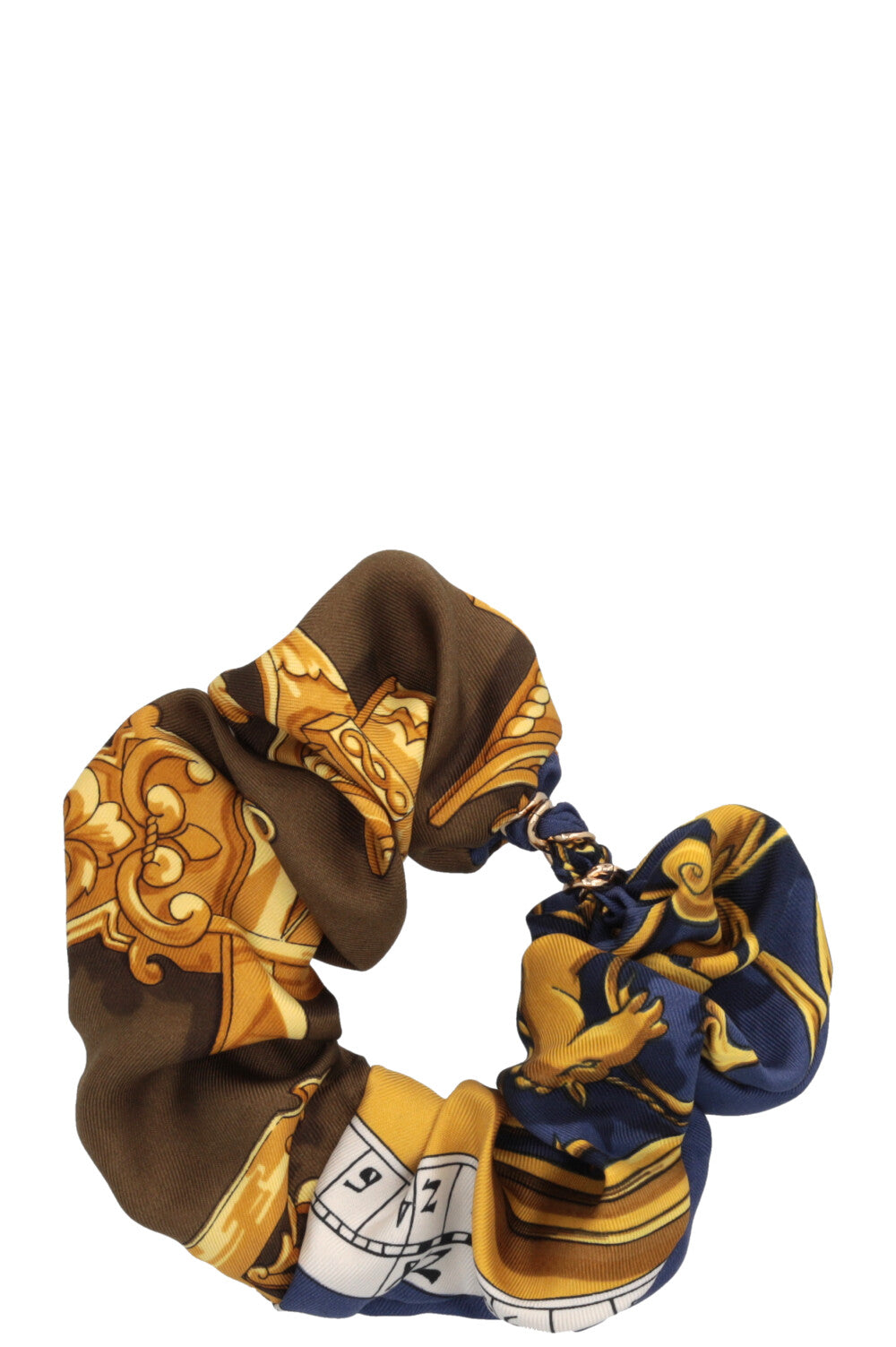 REAWAKE ATELIER Scrunchie Hermès Blue Green