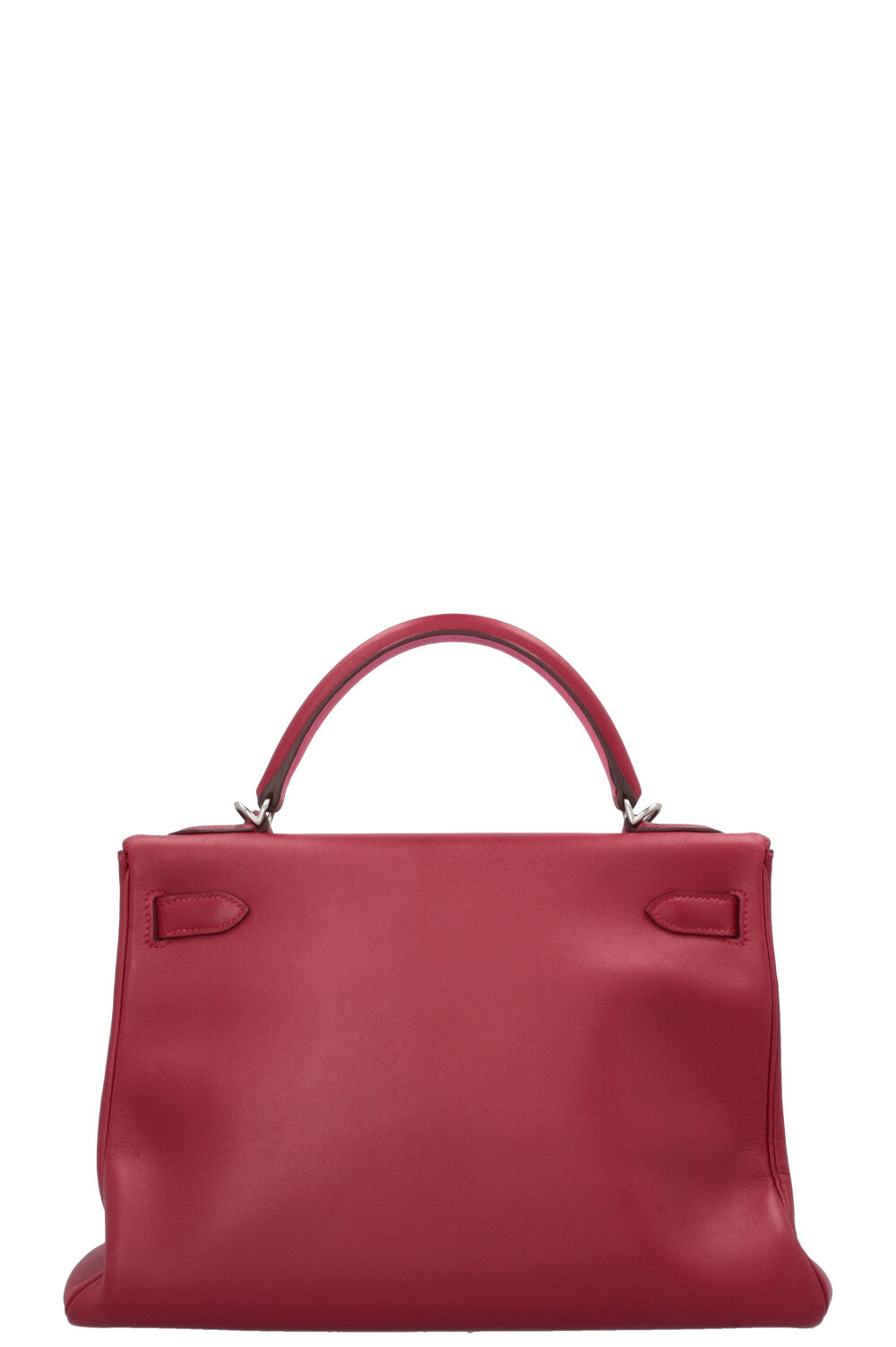 HERMÈS Candy Kelly 32 Retourne Swift Rouge Coeur Candy Pink
