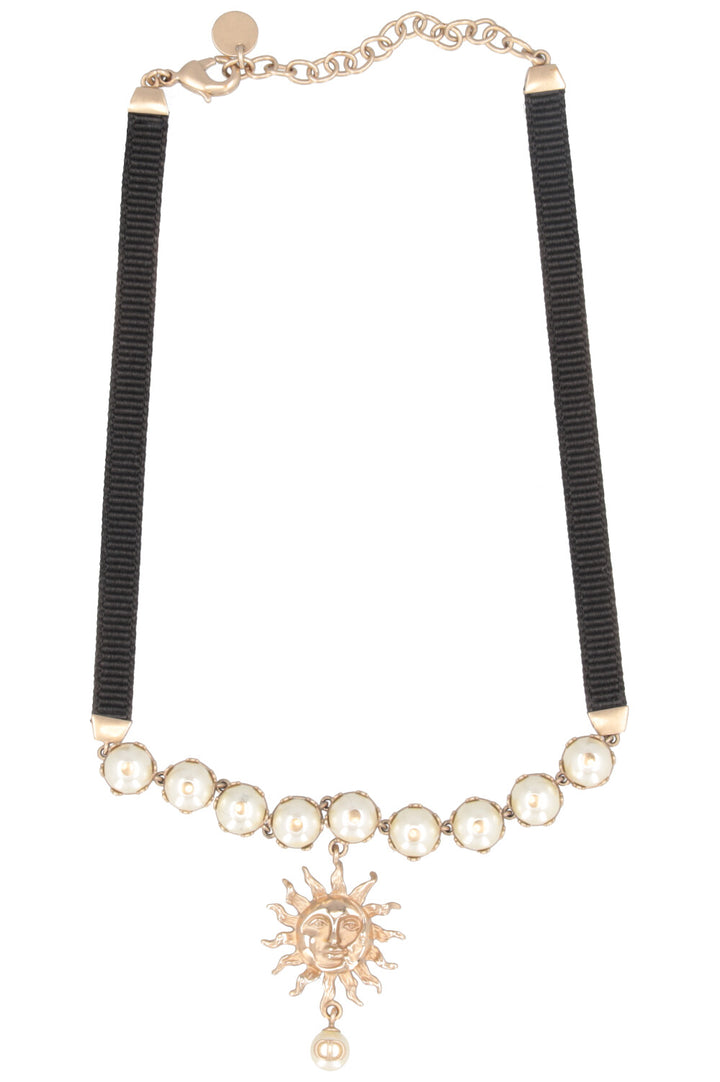 CHRISTIAN DIOR Sun Pearl Choker