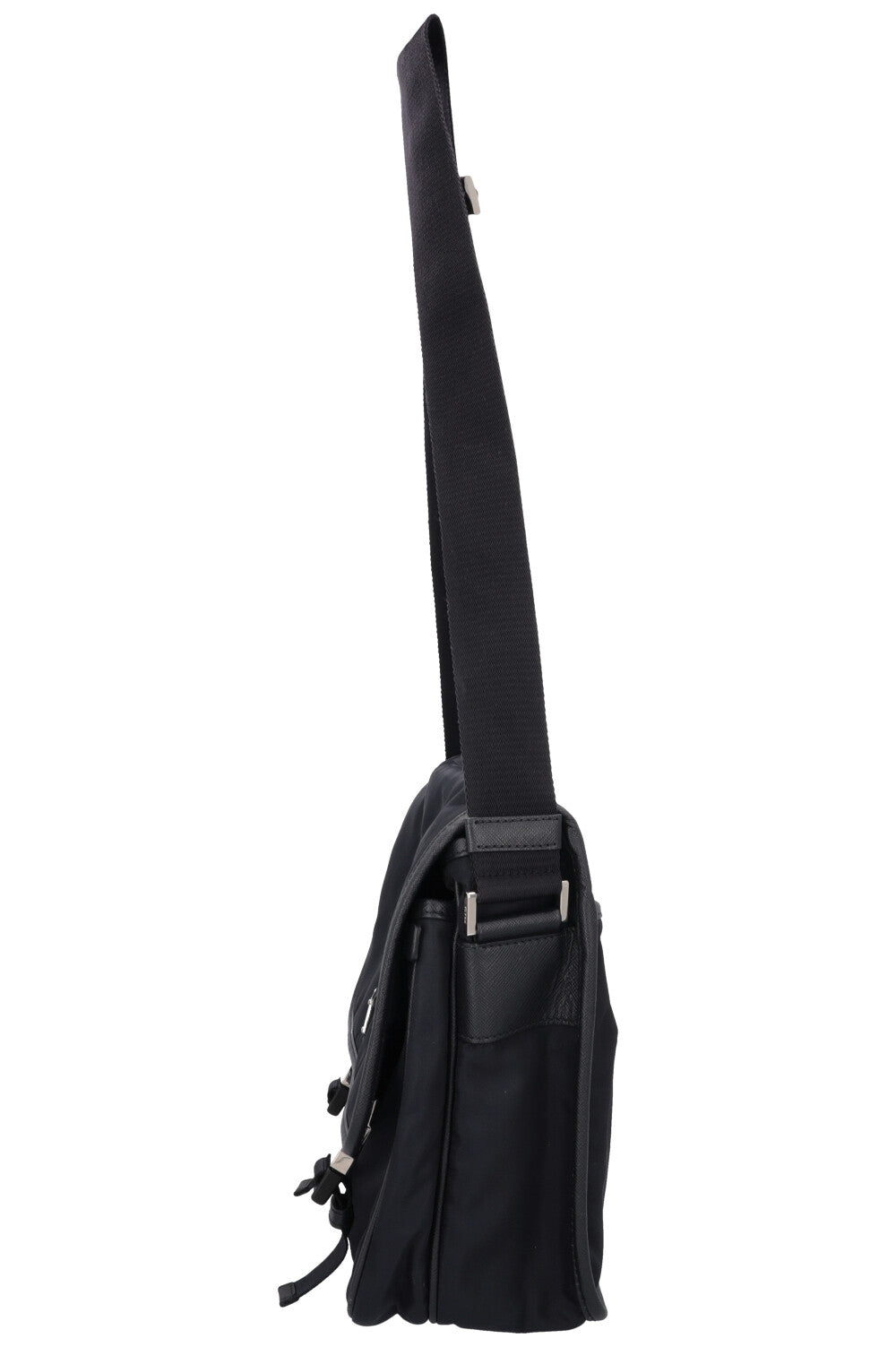 PRADA Nylon Messenger Bag Blue