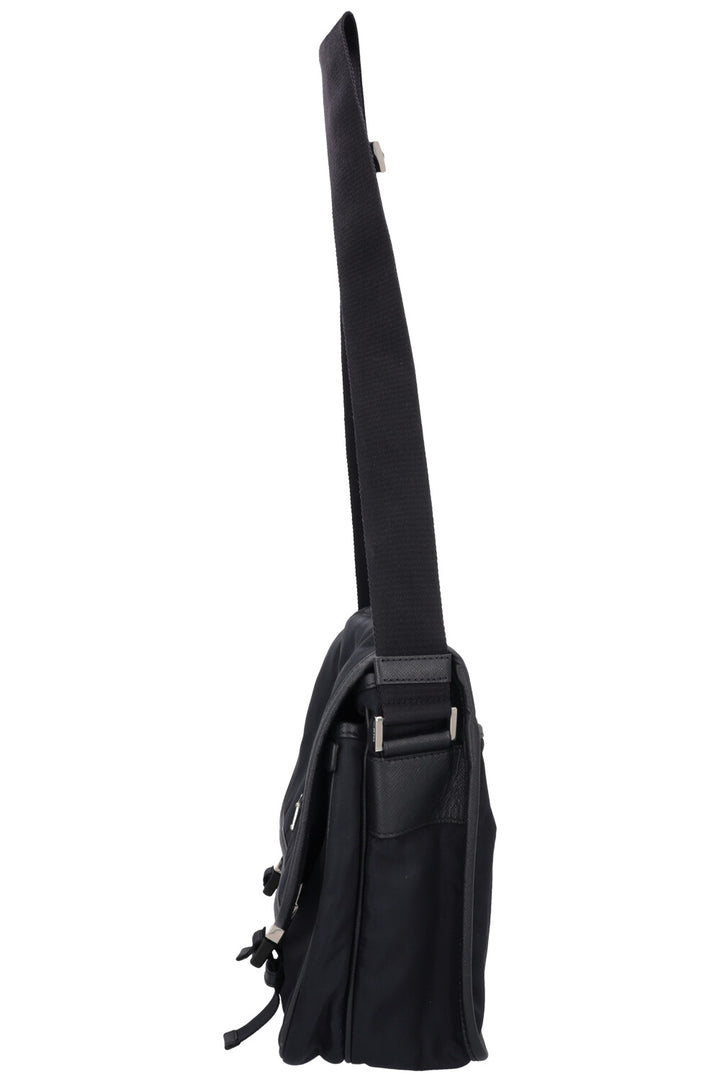 PRADA Nylon Messenger Bag Blue