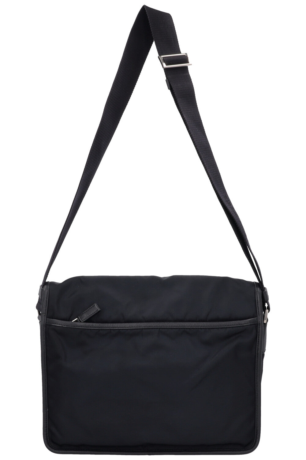 PRADA Nylon Messenger Bag Blue
