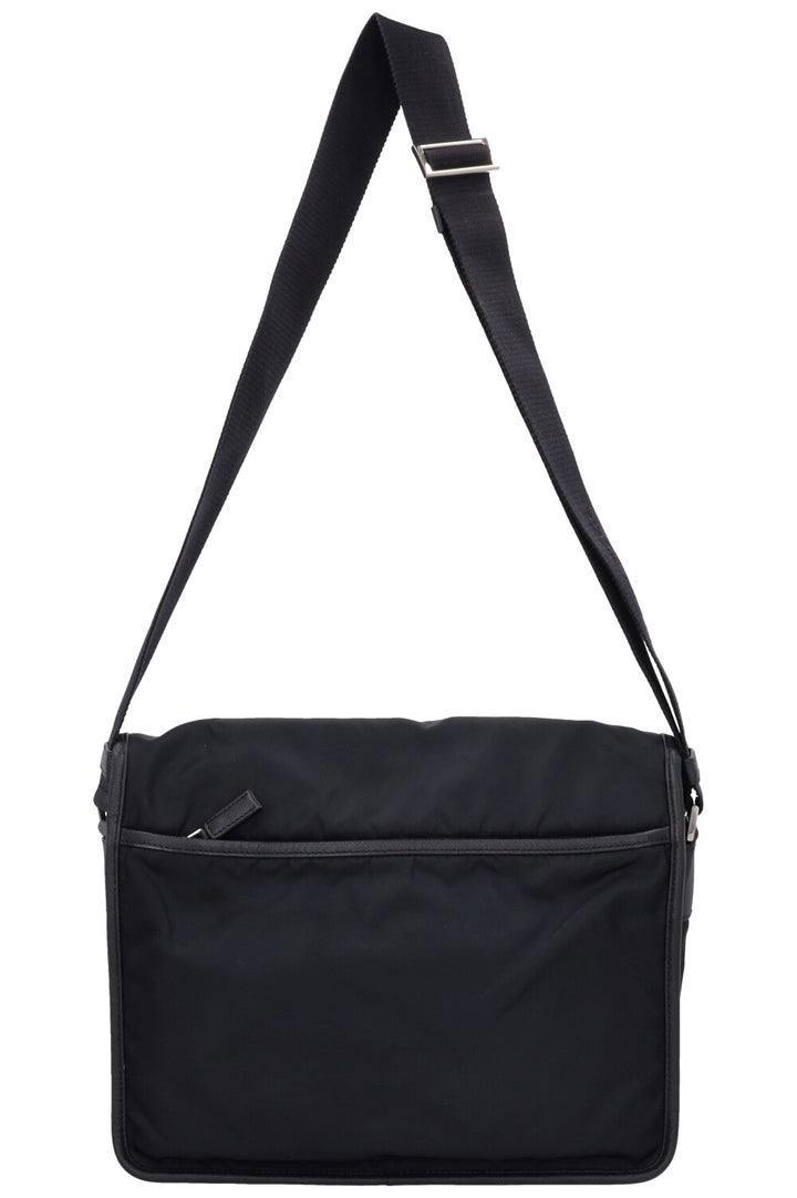 PRADA Nylon Messenger Bag Blue