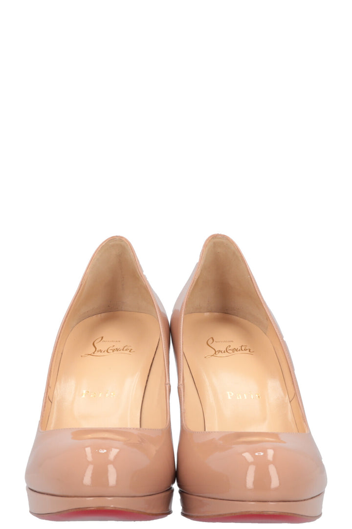 CHRISTIAN LOUBOUTIN The New Simple Pump Heels Patent Nude