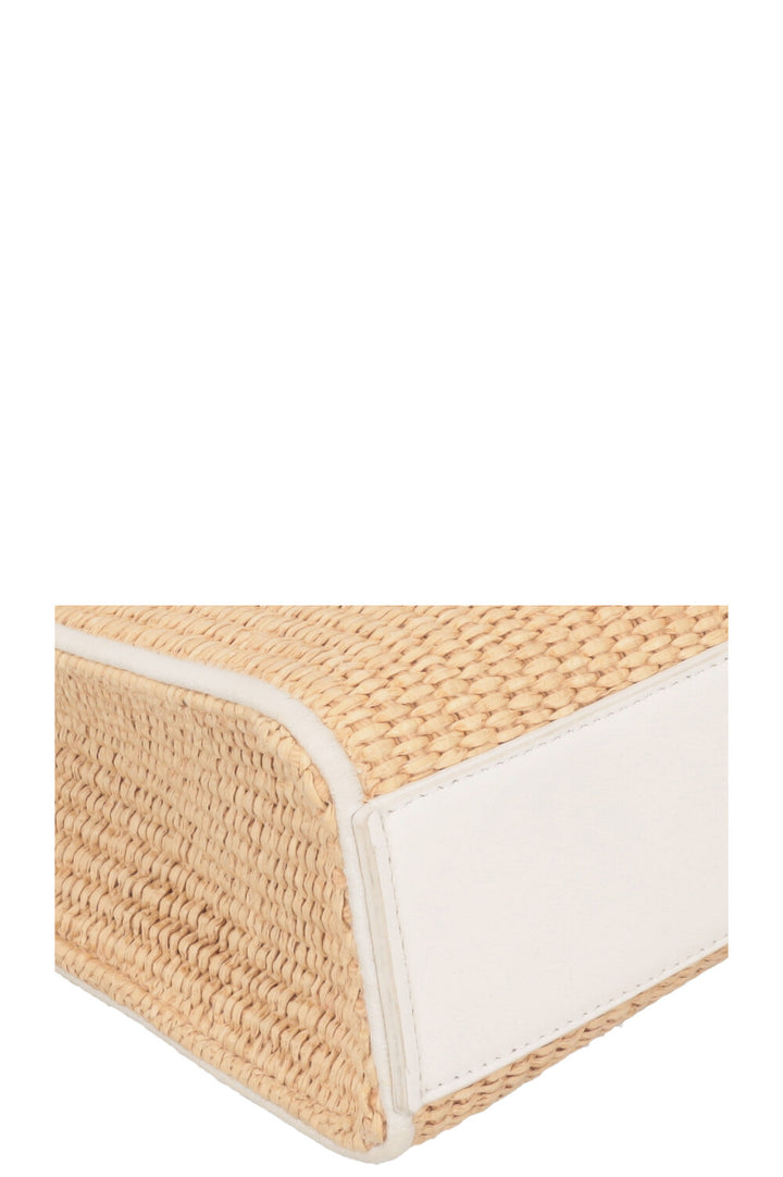 GIVENCHY G-Tote Mini Raffia Tote Bag