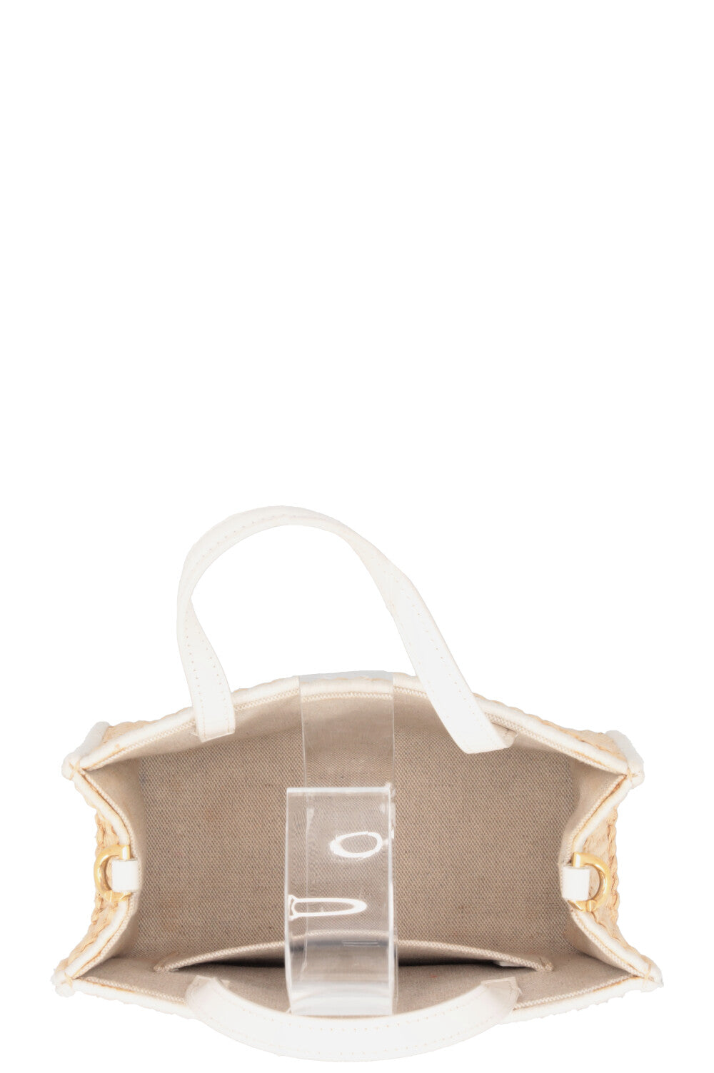 GIVENCHY G-Tote Mini Raffia Tote Bag