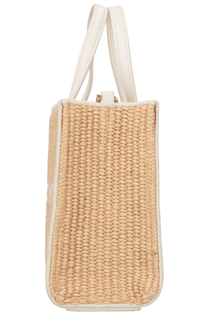 GIVENCHY G-Tote Mini Raffia Tote Bag