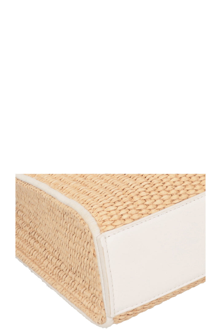GIVENCHY G-Tote Mini Raffia Tote Bag