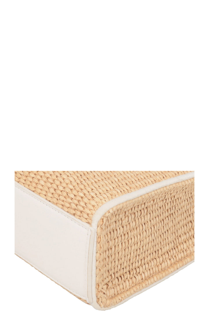GIVENCHY G-Tote Mini Raffia Tote Bag