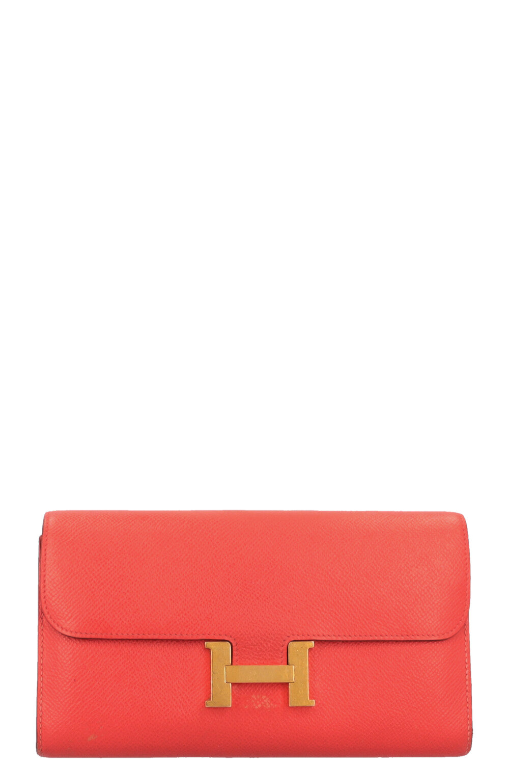 HERMÈS Constance Wallet Epsom Rose Texas