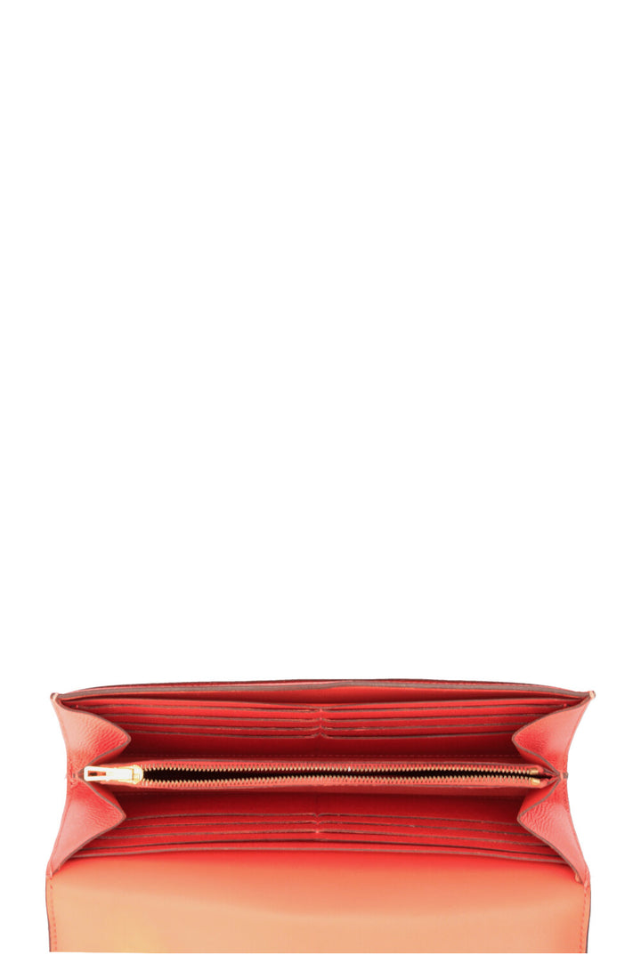 HERMÈS Constance Wallet Epsom Rose Texas