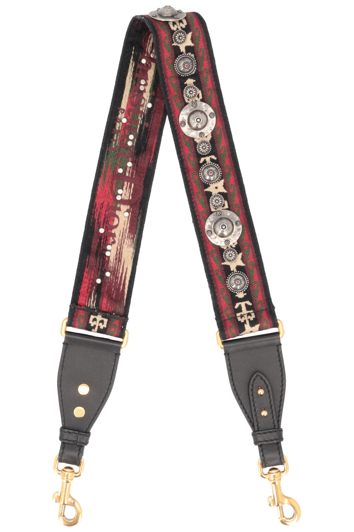 CHRISTIAN DIOR Shoulder Strap Medaillon Multicolor