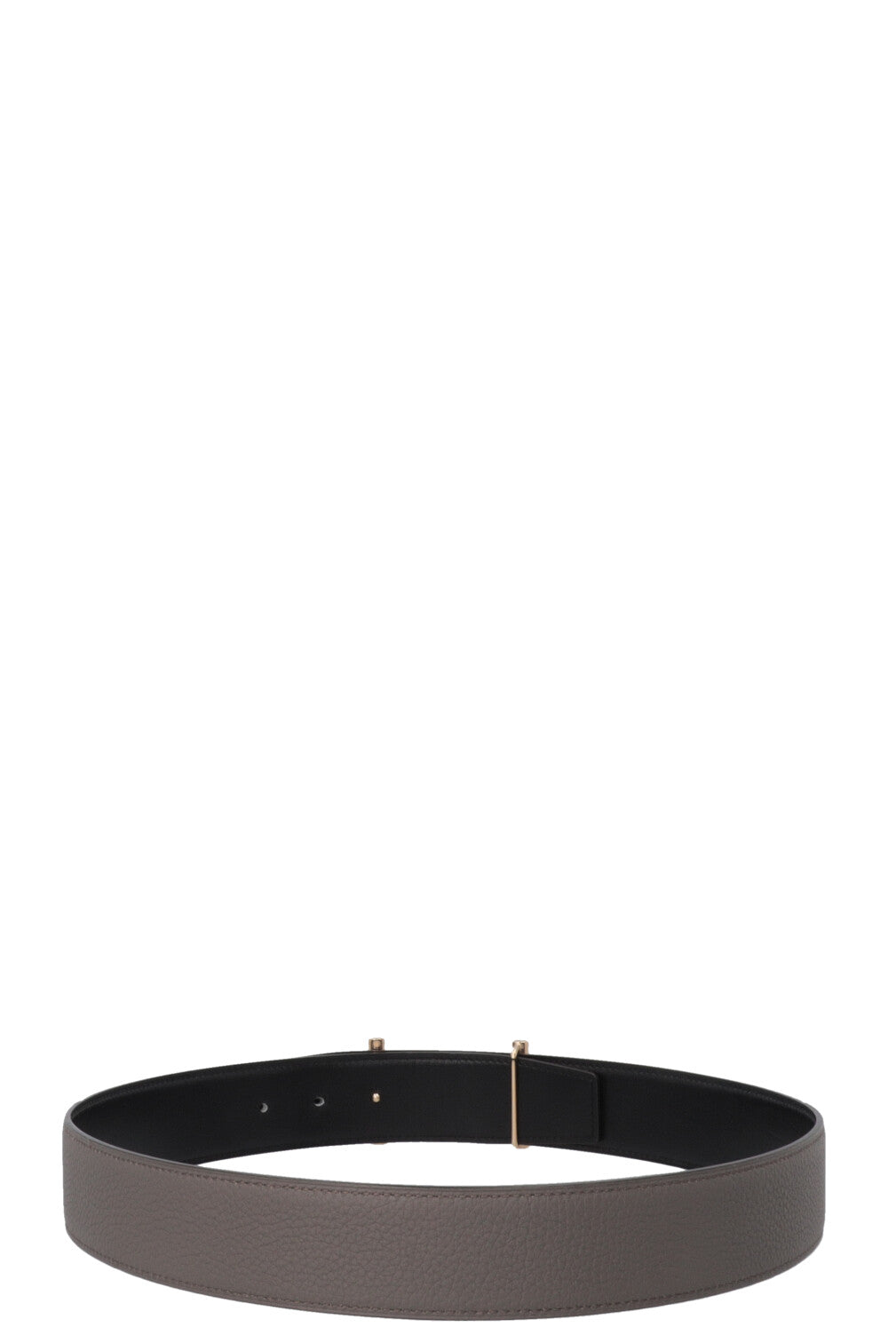 HERMÈS H d'Ancre Belt Grey Black
