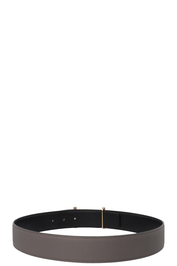 HERMÈS H d'Ancre Belt Grey Black