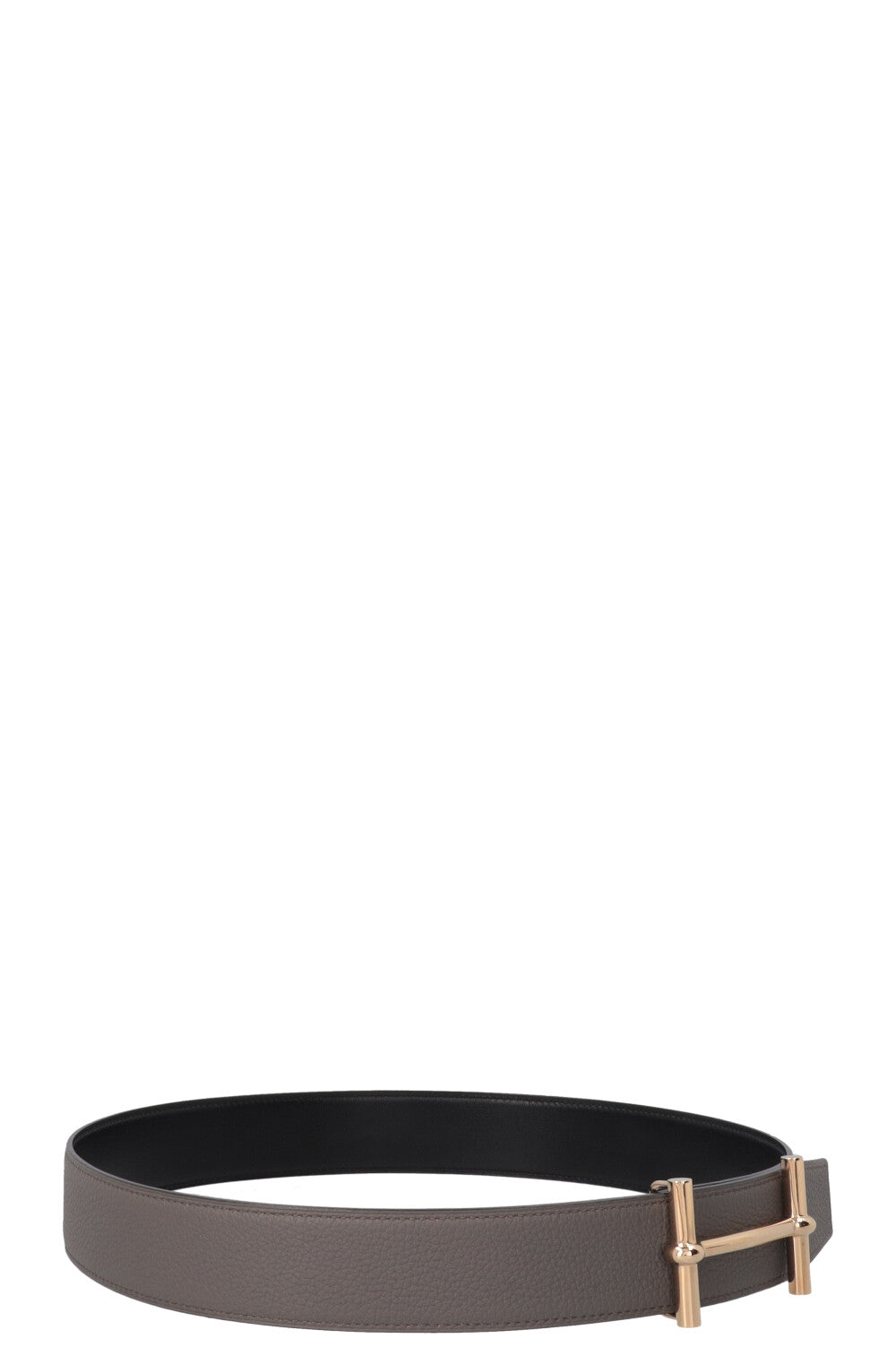 HERMÈS H d'Ancre Belt Grey Black