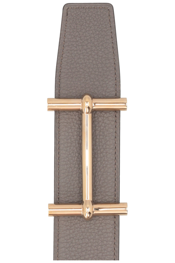 HERMÈS H d'Ancre Belt Grey Black
