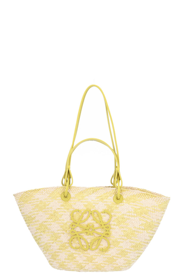 LOEWE Medium Anagram Basket Bag Raffia