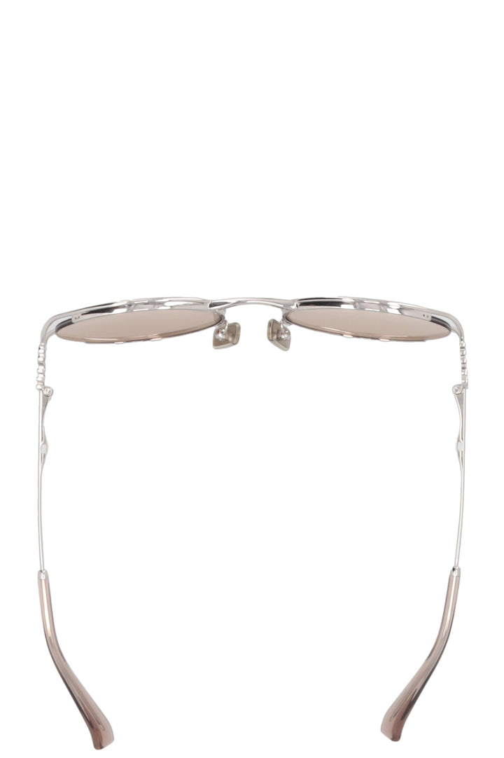 MIUMIU SMU52 Y Lunettes de soleil Argent