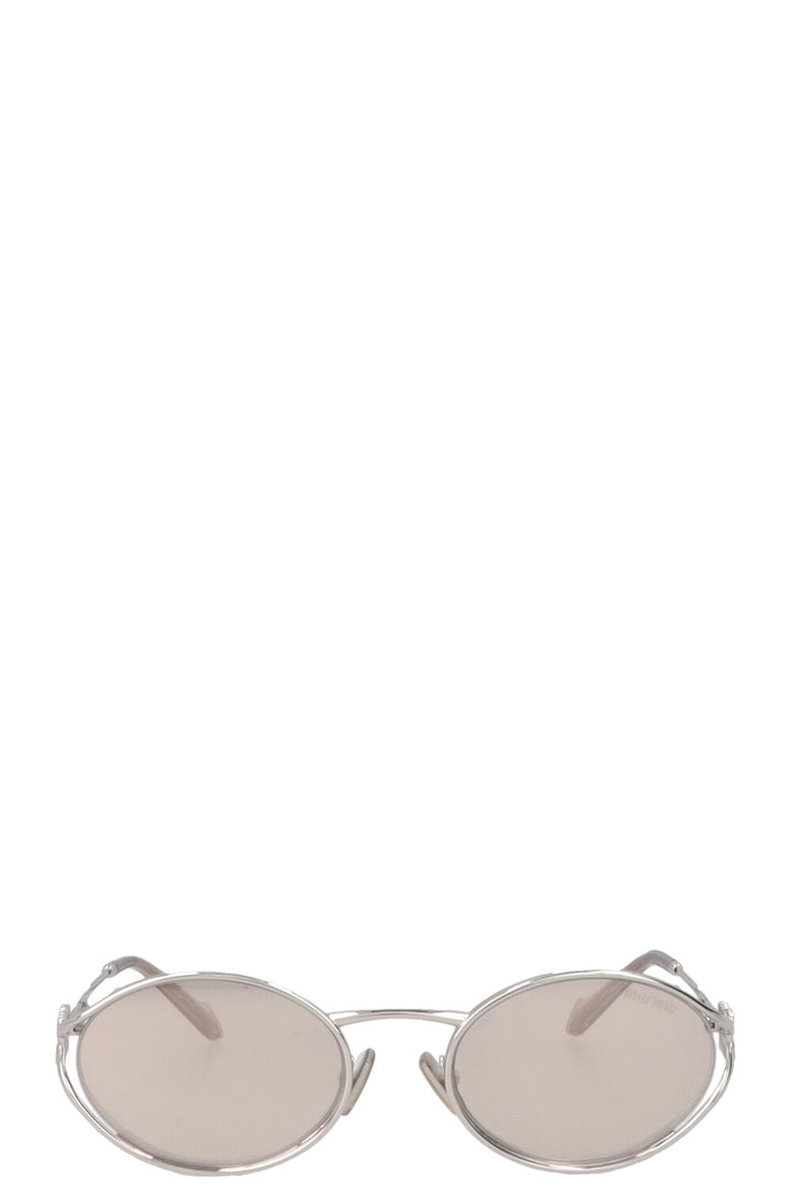 MIUMIU SMU52 Y Lunettes de soleil Argent