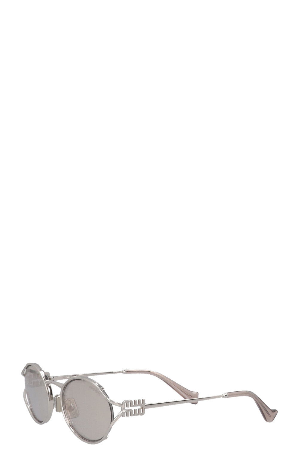 MIUMIU SMU52 Y Lunettes de soleil Argent