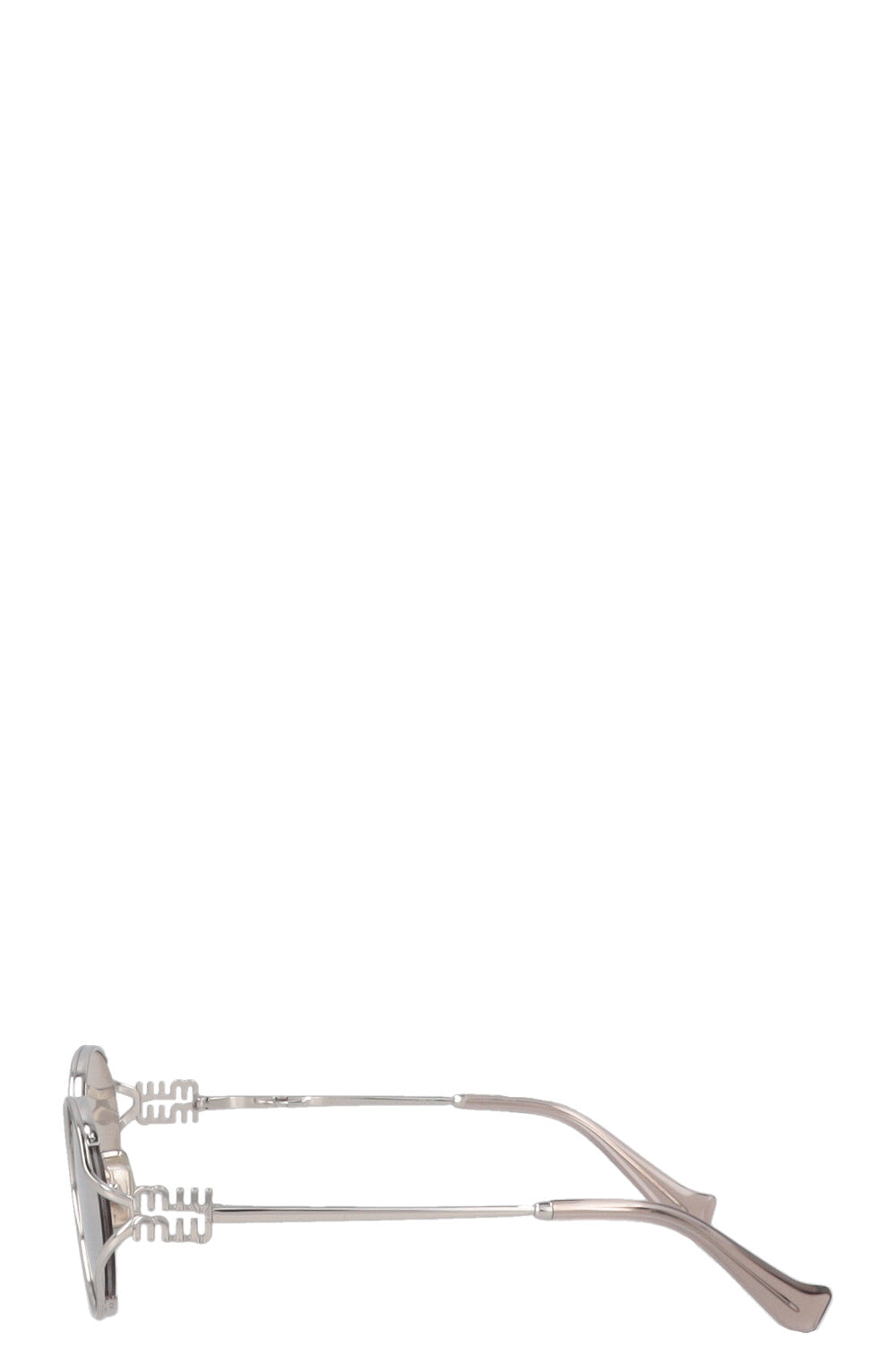 MIUMIU SMU52 Y Lunettes de soleil Argent