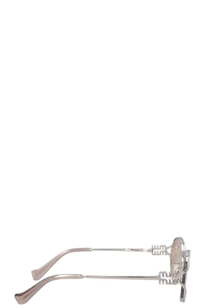 MIUMIU SMU52 Y Lunettes de soleil Argent