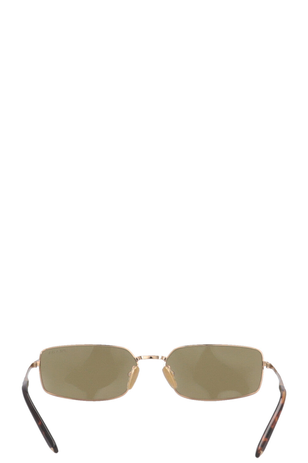 PRADA SPR A60 Lunettes de soleil dorées