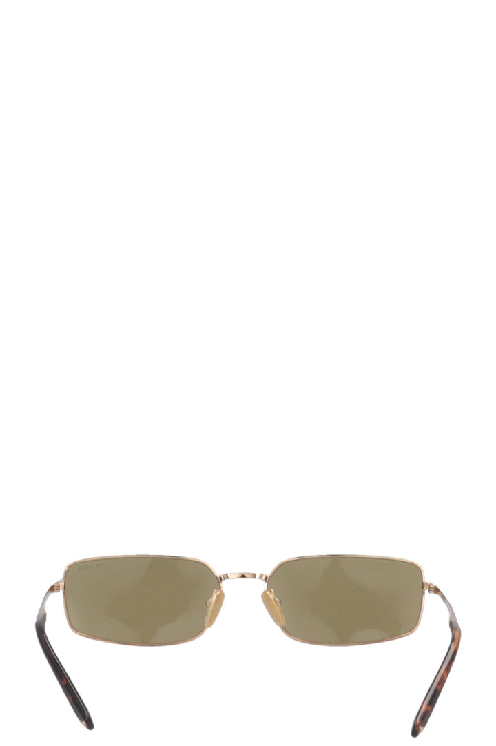 PRADA SPR A60 Lunettes de soleil dorées