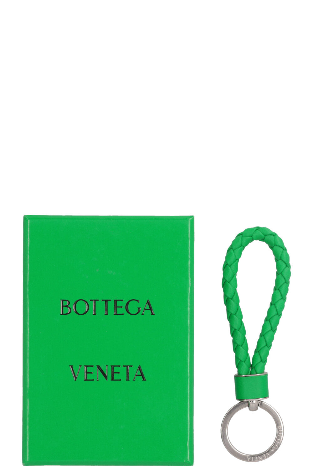 BOTTEGA VENETTA Intreccio Keyring Parakeet – REAWAKE